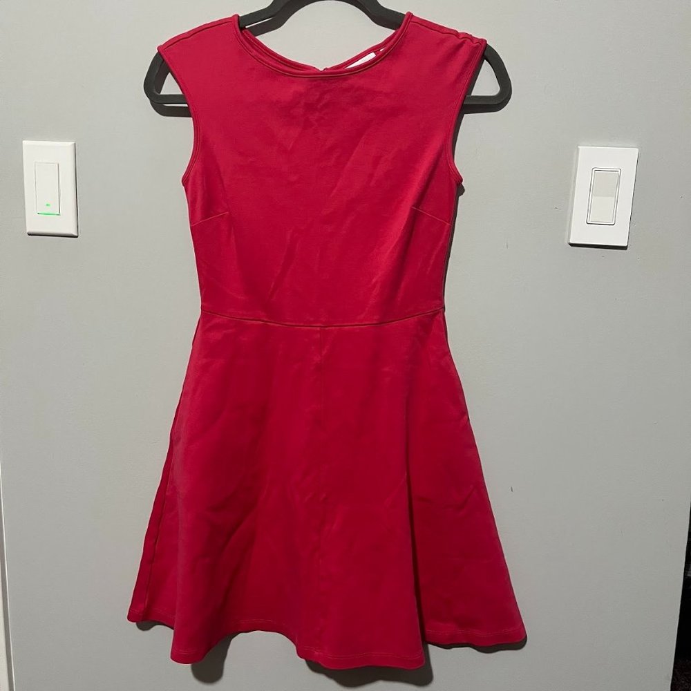 New York & Company | Skater Dress | Pink | XS